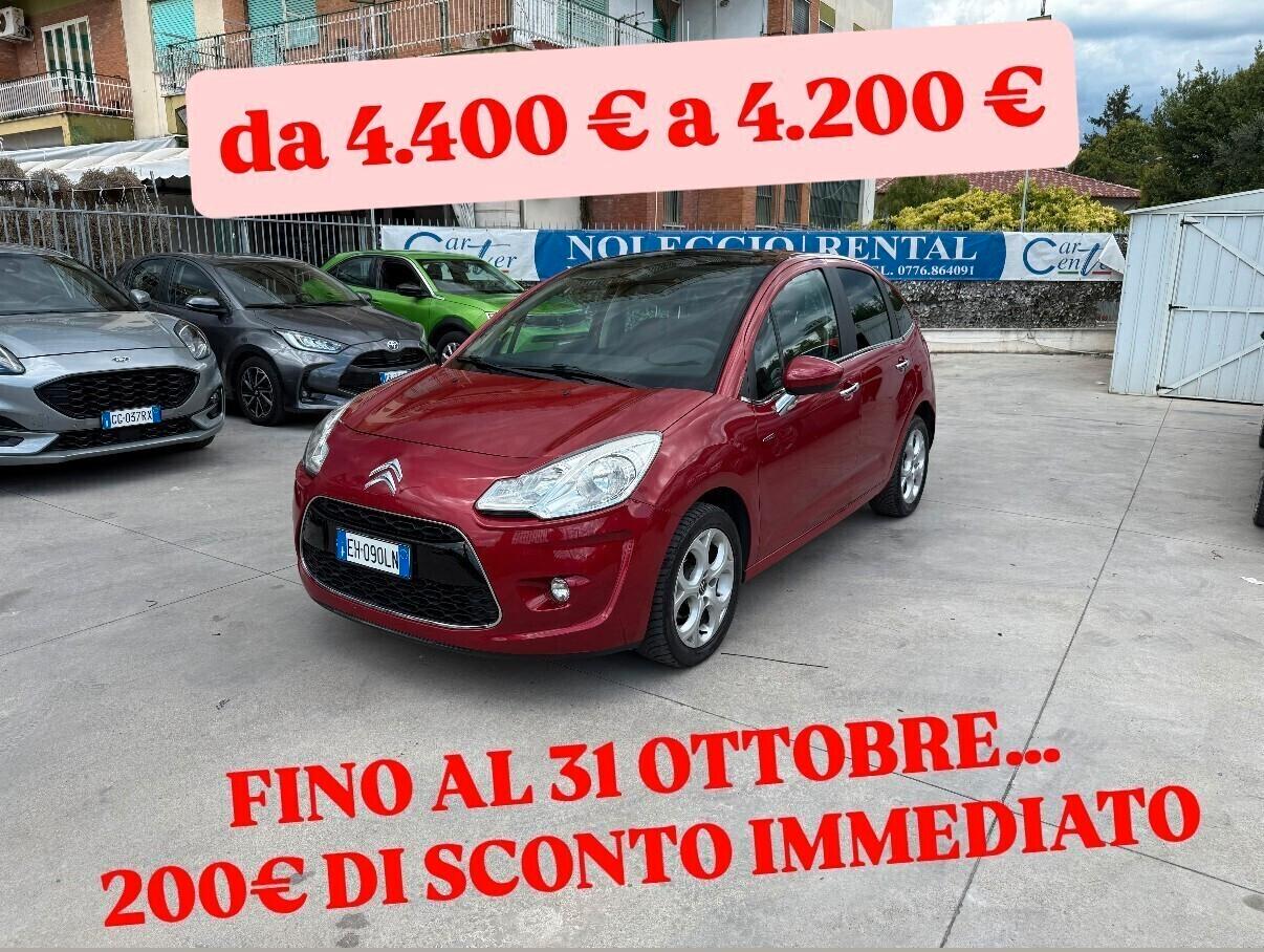CITROEN C3 1.4 BENZINA 95CV ANNO 2011 155.000KM