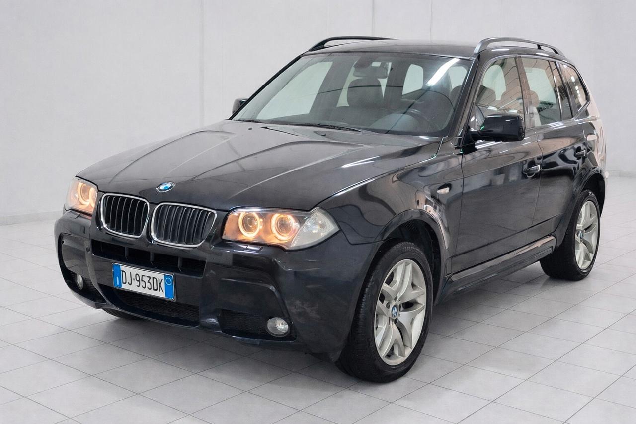 Bmw X3 2.0D M SPORT 150CV 2008 KM CERTIFICATI NAVI BXENON