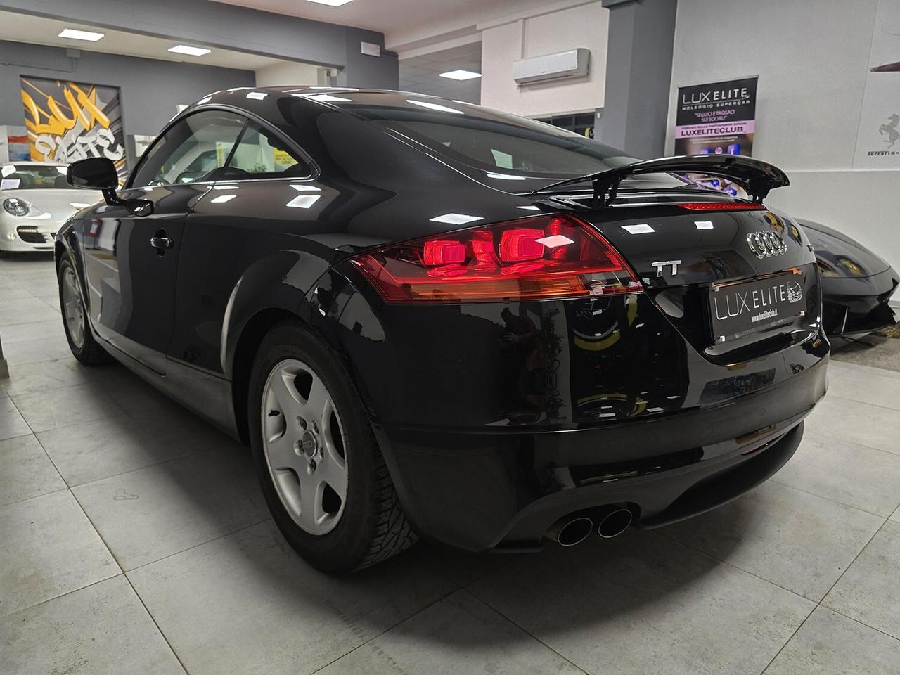 Audi TT II Coupe 1.8 tfsi 160CV_NERA_MANUALE_GARANZIA 12 MESI_SERVICE BOOK