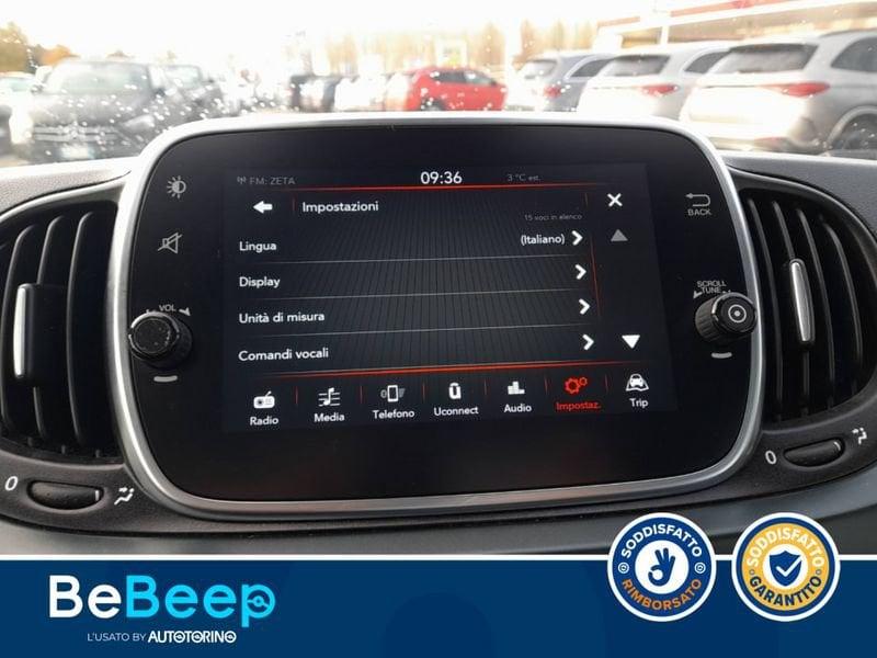 FIAT 500 1.0 HYBRID ROCKSTAR 70CV