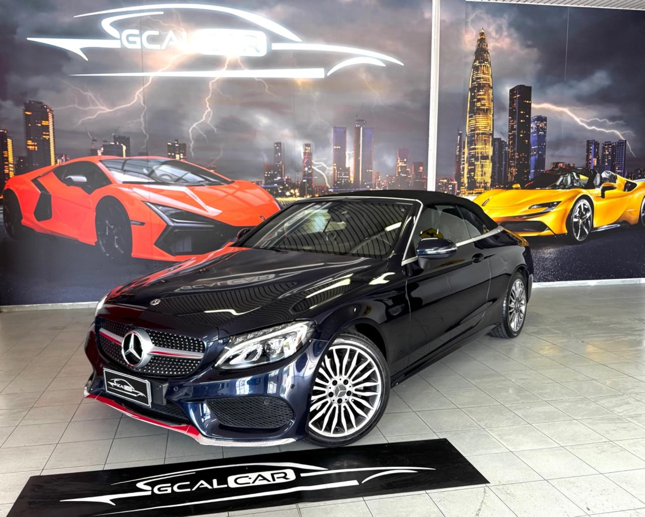 MERCEDES C180 CABRIO BENZ MANUALE 37.646KM OK PERMUTE GARANZIA INCLUSA