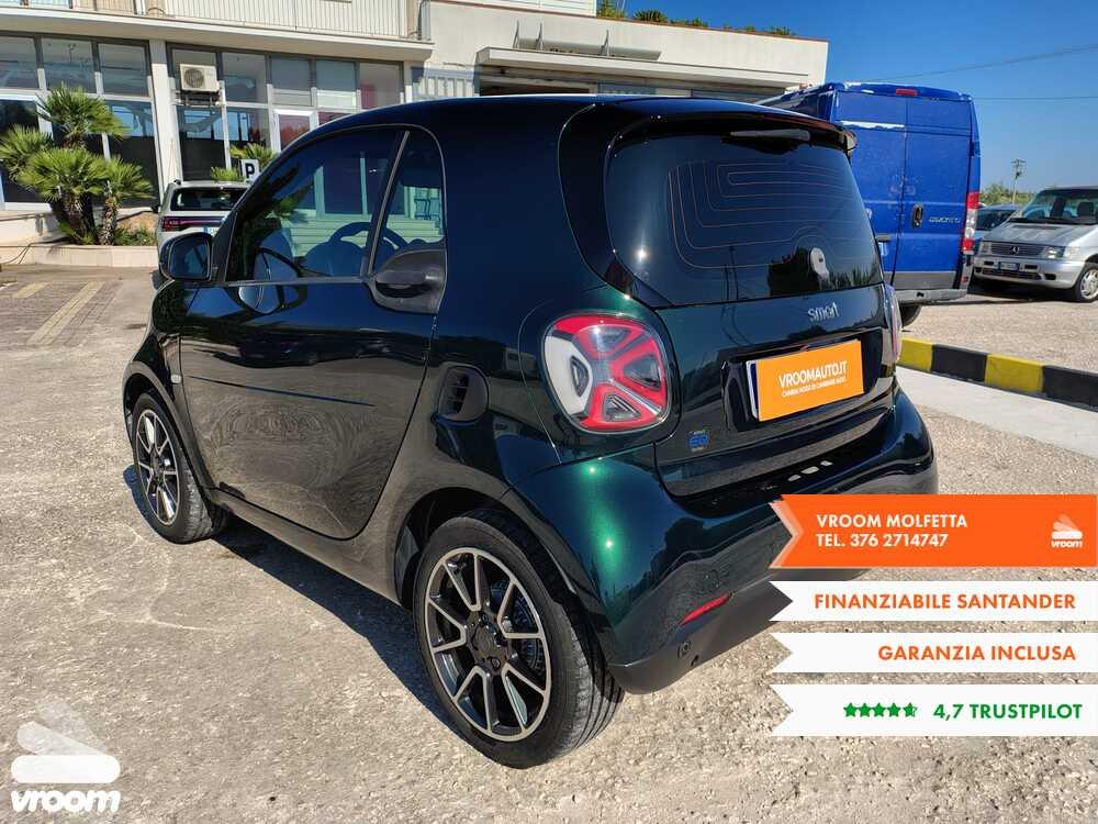 SMART fortwo EQ BRITISH GREEN PANORAMICA