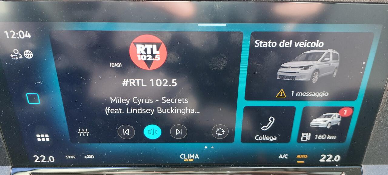 Volkswagen Caddy TDI 122 CV DSG Style Edition