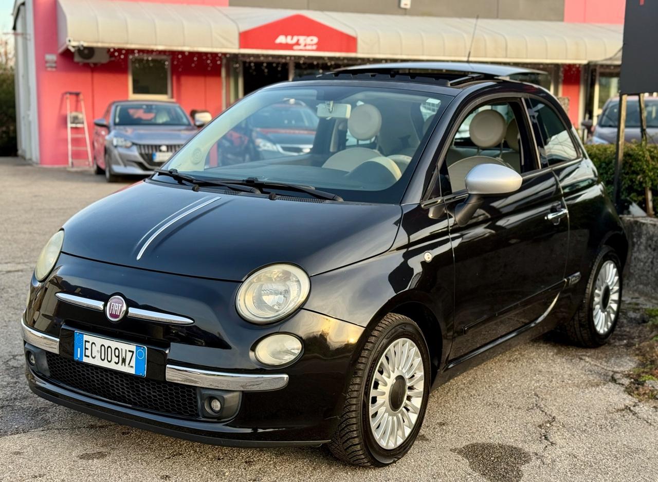 Fiat 500 1.2i Benzina 2010 TETTO APRIBILE
