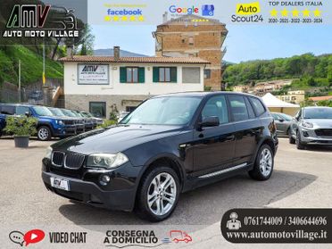 BMW X3 2.0d 177 Cv ATM-TETTO-LED-PELLE-CERCHI "18-CRUISE