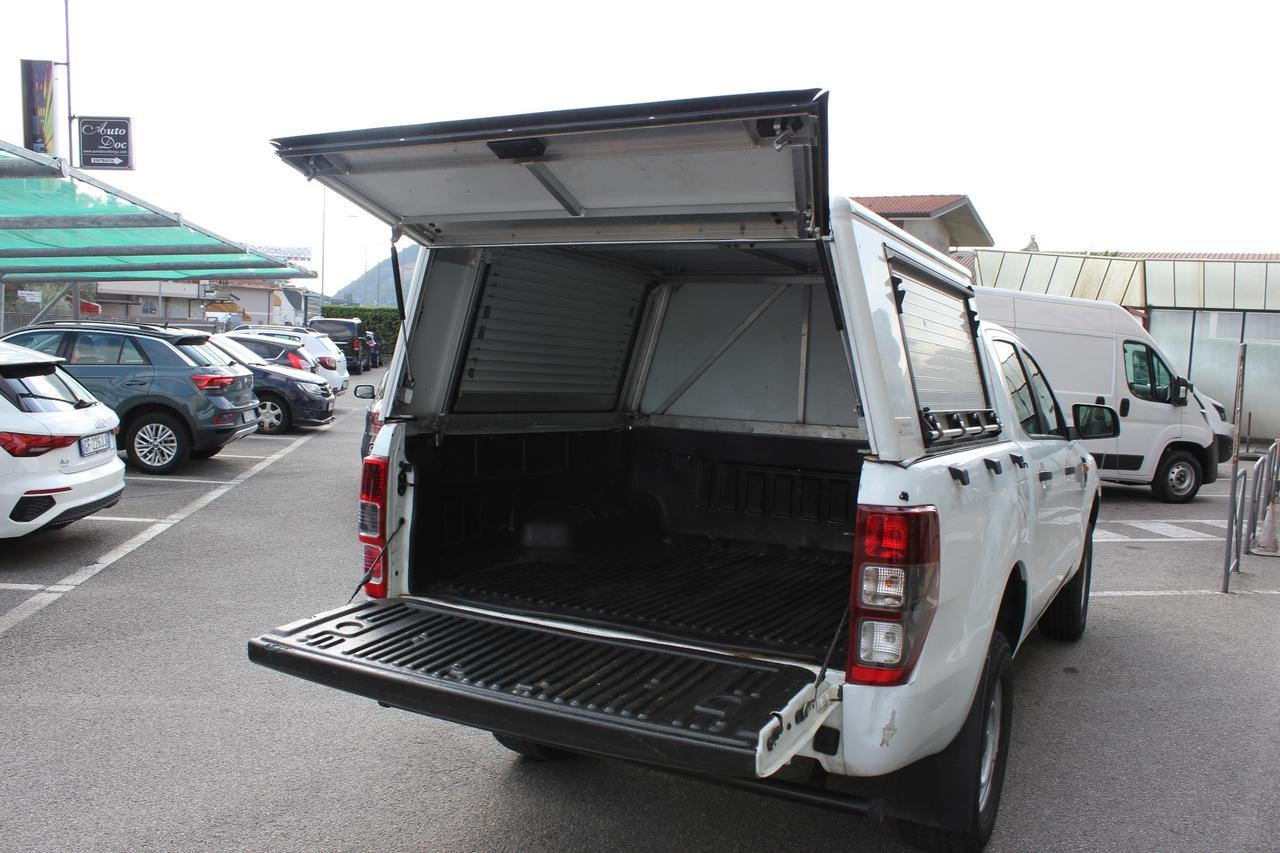 FORD RANGER 2.2 TDCI DOUBLE CAB XL HARD TOP CON TAPPARELLE LATERALI