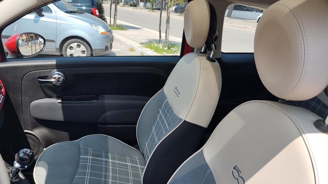 FIAT 500 1.2 LOUNGE B/GPL-CASA MADRE