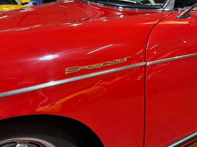 PORSCHE 356 Speedster 1600 A -Matching color-Pelle Nera