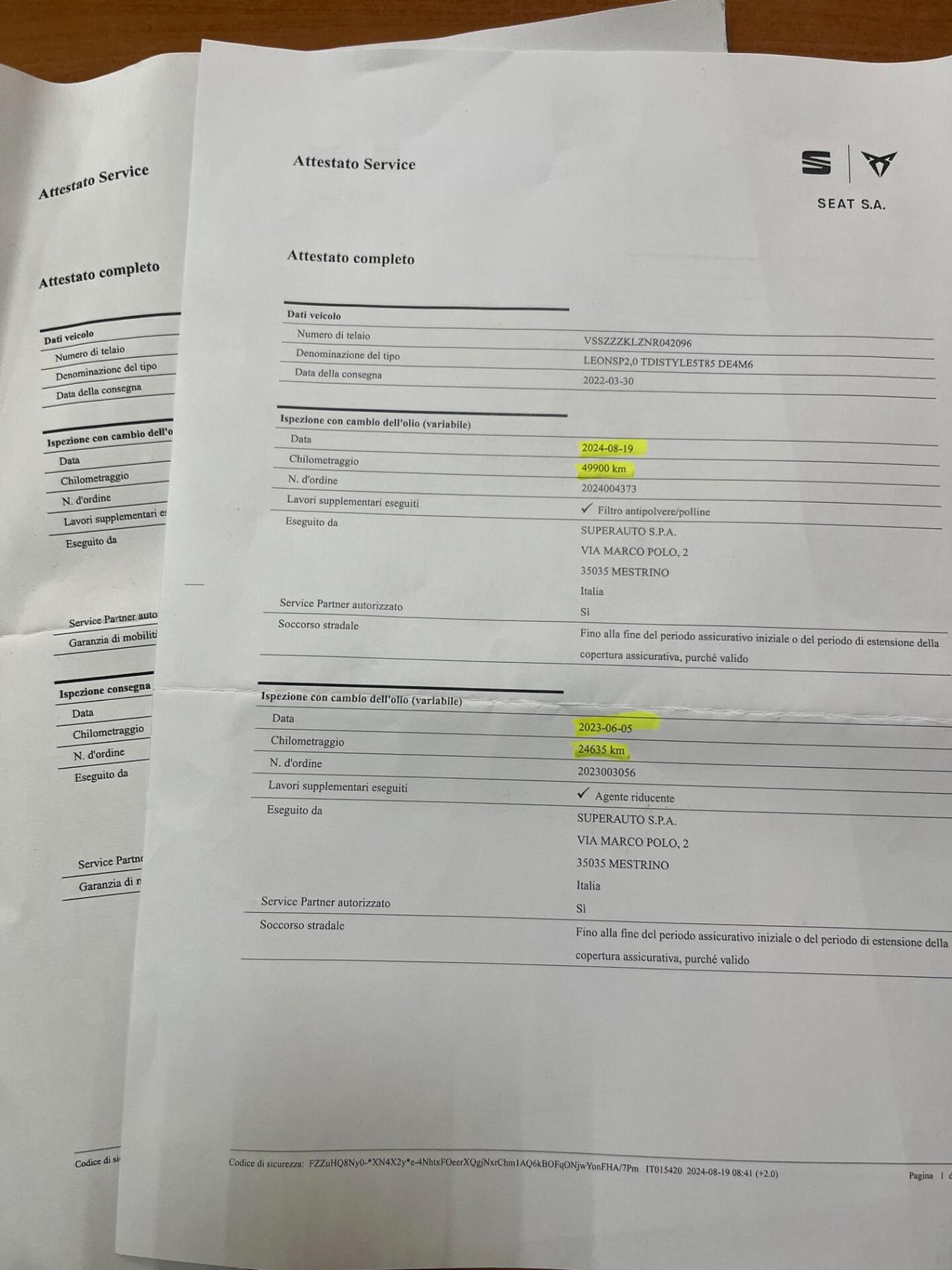 Seat Leon 2.0 TDI 150 CV DSG Business km 71590