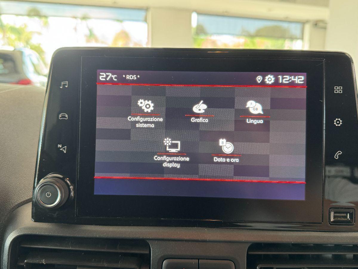 CITROEN Berlingo 3 Posti 1.6 BlueHDi Cargo Furgone Cassettiera