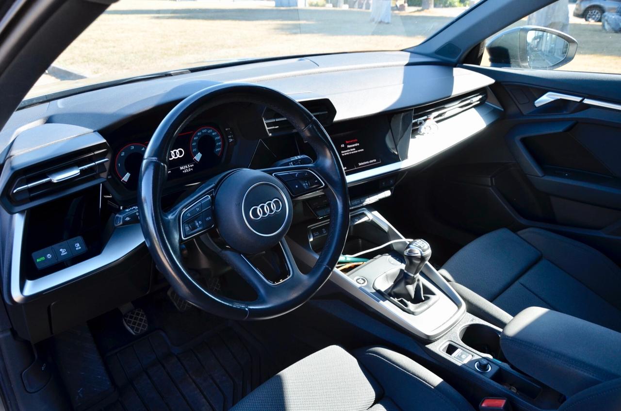 AUDI A3 SPORTBACK 35 2.0 TDI S-LINE EDITION 150cv, UNICOPROPRIETARIO, SERVICE AUDI, UFF ITALIANA, EURO 6D, NAVI, APPLE ANDROID, PERMUTE