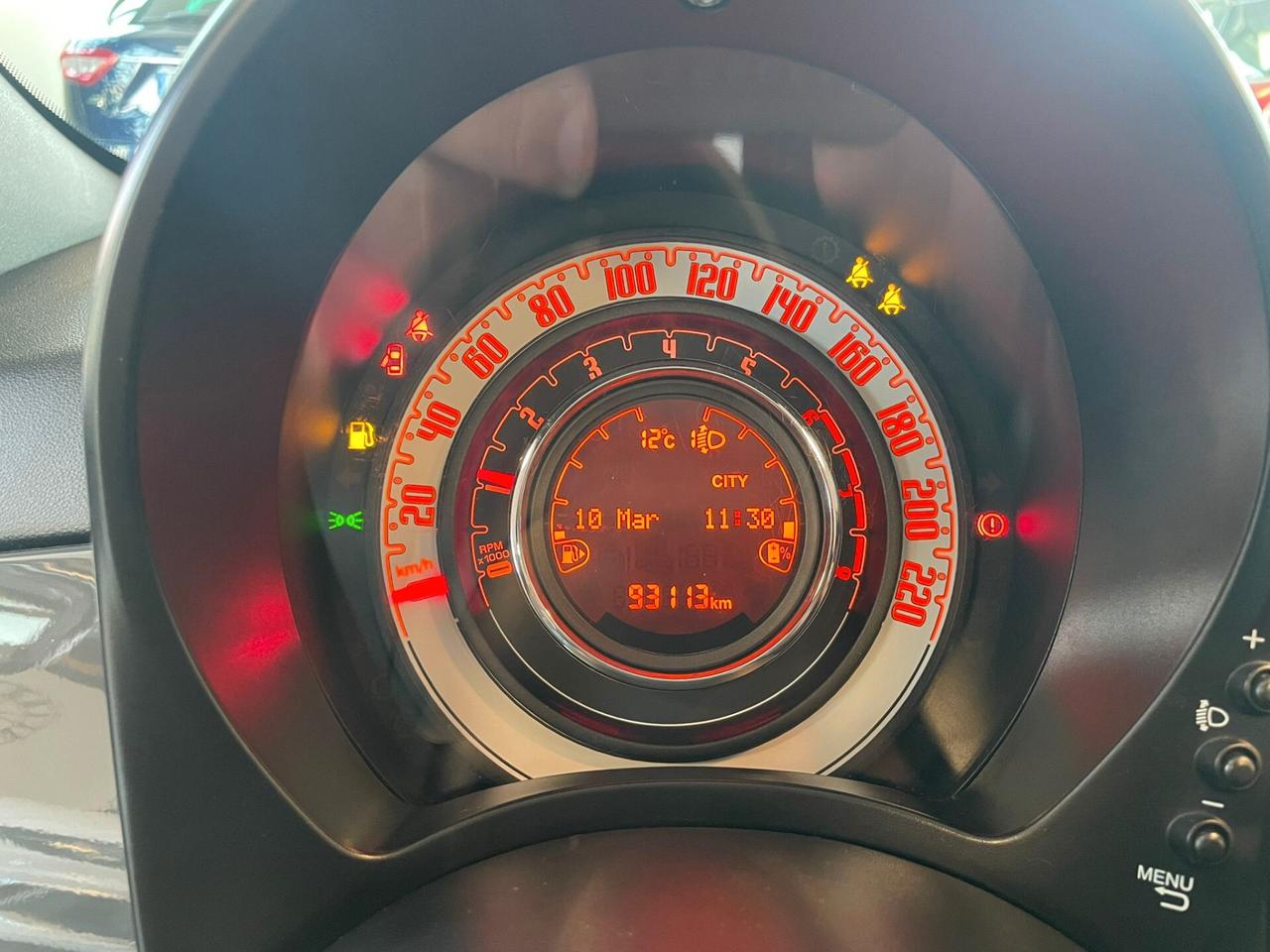 Fiat 500 C 1.0 Hybrid Red