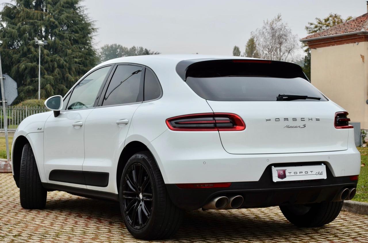 PORSCHE MACAN S 3.0d 250cv PDK, OTTIME CONDIZIONI, SERVICE CON FATTURE, NAVI, GANCIO TRAINO, 20", PERMUTE