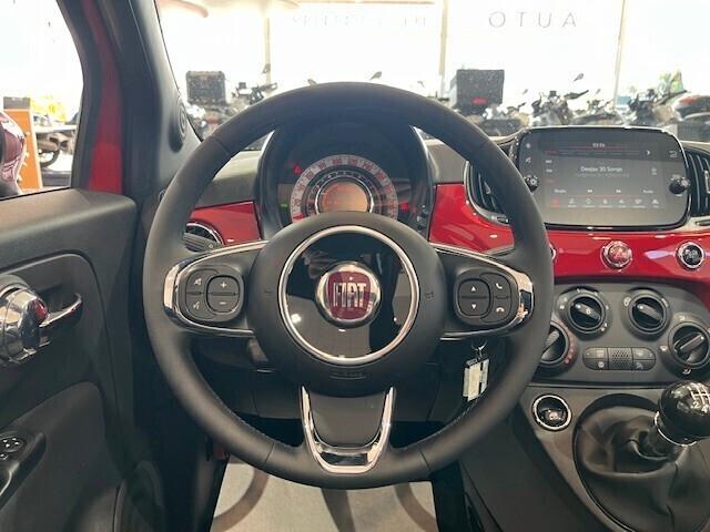 Fiat 500C 1.0 hybrid (Red) 70cv *CABRIO*13.000 KM*