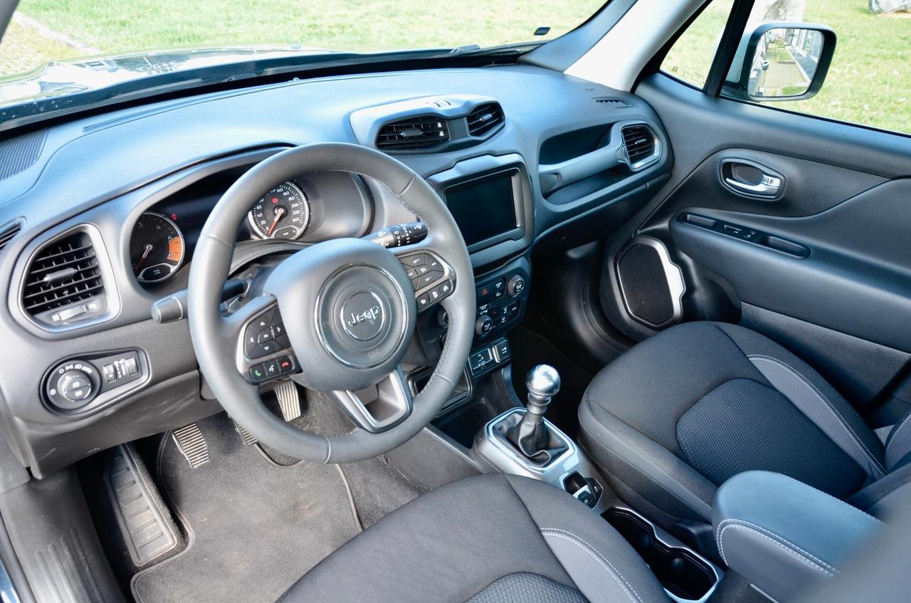 JEEP RENEGADE 1.6 MJT LIMITED 2WD 130cv, PREZZO REALE, SERVICE JEEP, UFF ITALIANA, EURO 6D, APPLE ANDROID, RETROCAMERA, PERMUTE