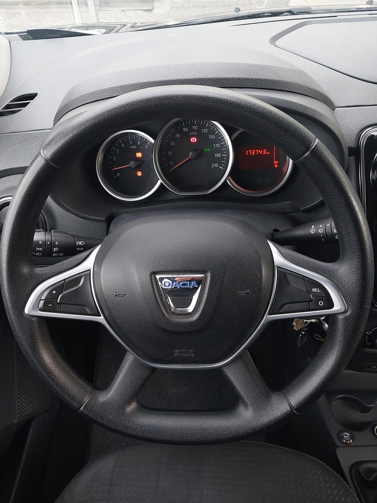 DACIA LODGY 1.6 100CV GPL 7 POSTI 7/2017