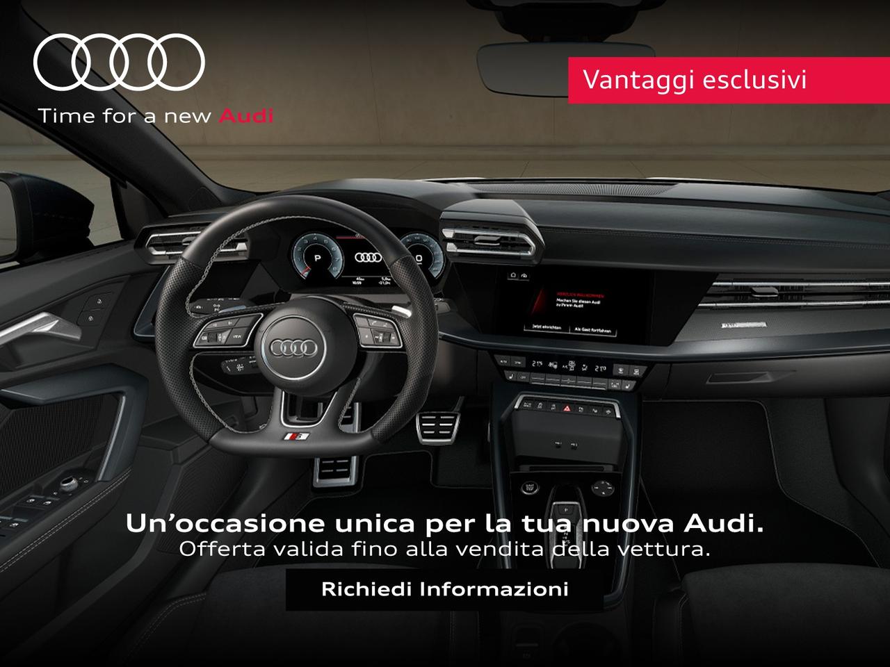 Audi A3 sportback 35 1.5 tfsi mhev s line edition s-tronic