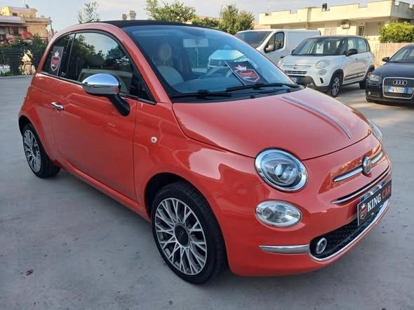 Fiat 500 C 1.2 ANNIVERSARIO Lounge KM 128000 GARANZIA PARI AL NUOVO DISTRIBUZIONE NUOVA
