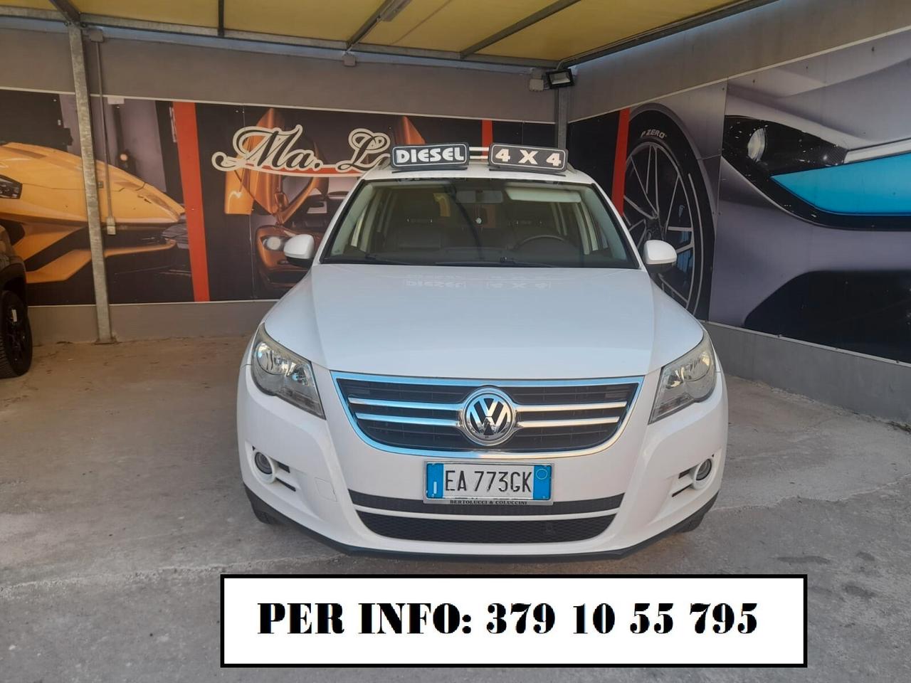 Volkswagen Tiguan 2.0cc diesel 12 mesi garanzia-2010