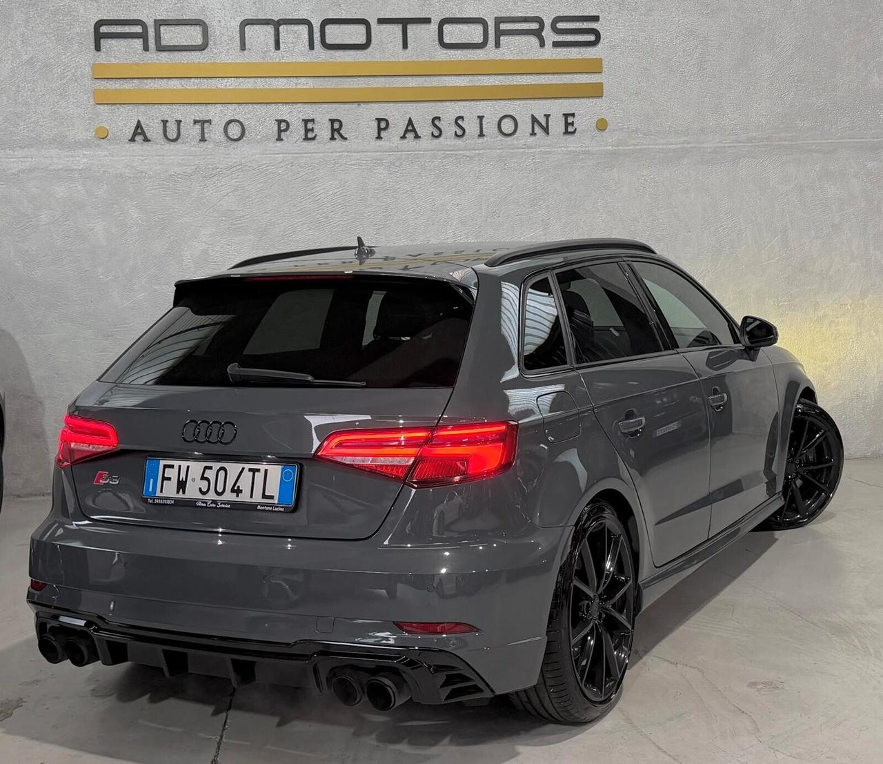 Audi S3 IVA ESPOSTA Cockpit scarico aspirazione Mappa