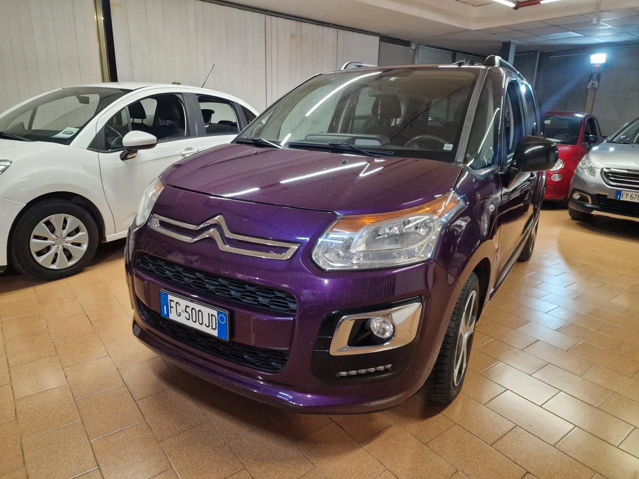Citroen C3 Picasso 1.6 diesel, anno 2017, 172 mila chilometri