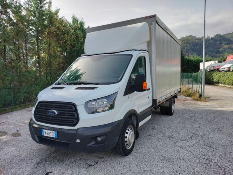 Ford Transit t 350 2.2TDCi PL-RG PWD Cabinato Entry Telonato Gemellato