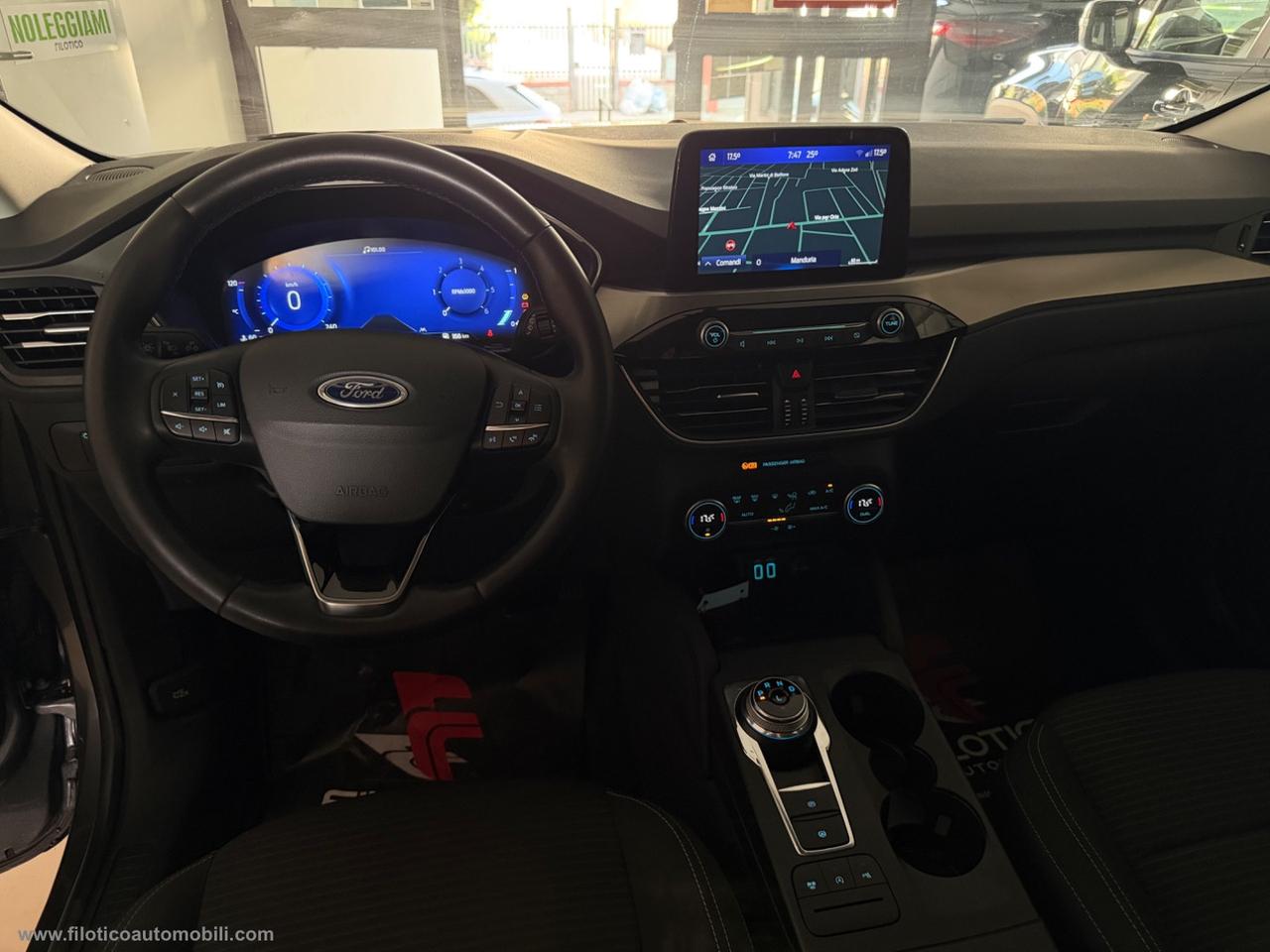 FORD Kuga 1.5 EcoBlue 120 CV aut.2WD Titanium KM CERTIFICATI 38.209 - PARCHEGGIO AUTO FULL