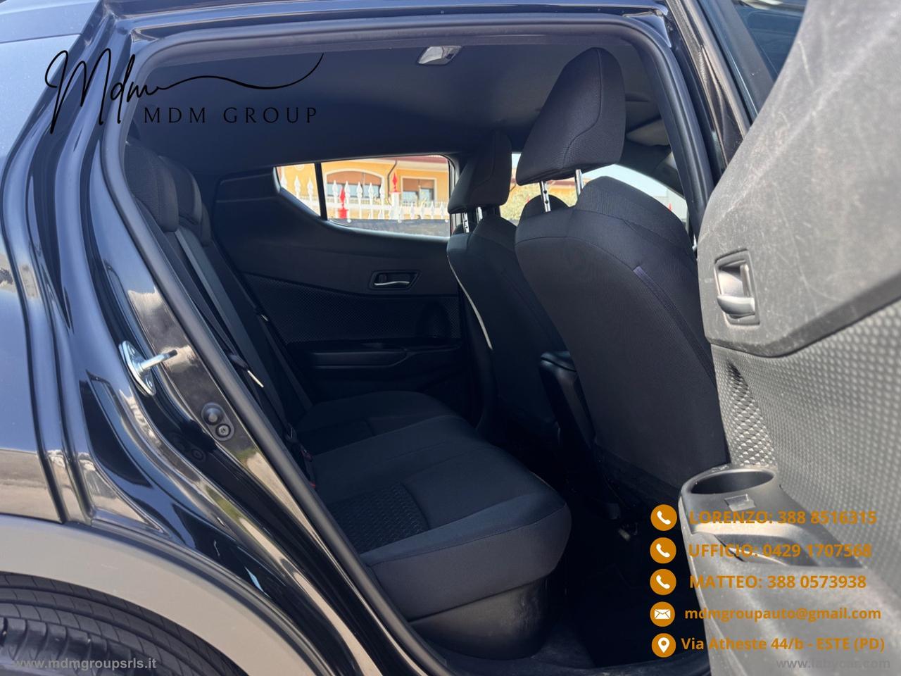 TOYOTA C-HR 1.8 Hybrid E-CVT Black Edition OK NEOPATENTATI