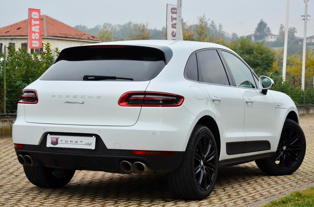 PORSCHE MACAN S 3.0d 250cv PDK, OTTIME CONDIZIONI, SERVICE CON FATTURE, NAVI, GANCIO TRAINO, 20", PERMUTE
