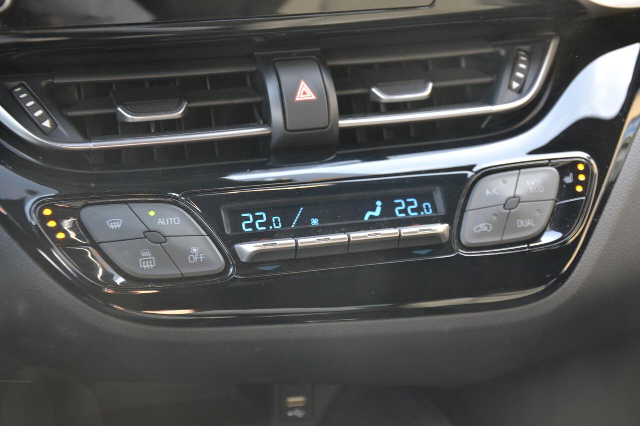 Toyota C-HR 1.8 HYBRID **PREZZO REALE**UNIPRO'**LED-NAV-RCAM**