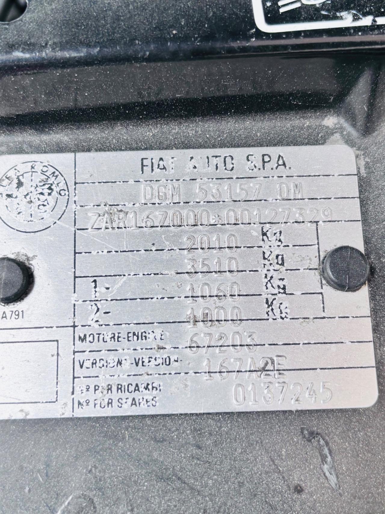 Alfa Romeo 155 2.0 16V Turbo Q4 - 1995 - Iscritta ASI con CRS