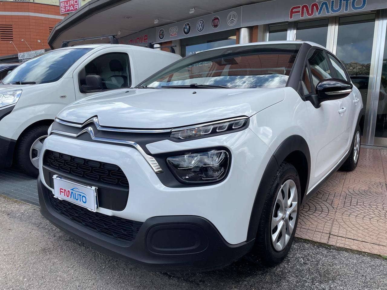 Citroen C3 1200- 83CV S&S Feel AZIENDALE OK NEOPATENTATI