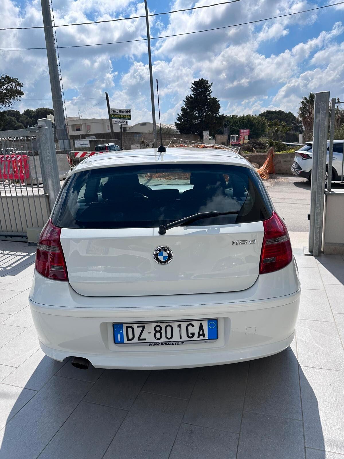 Bmw 118 118d cat 3 porte Eletta DPF