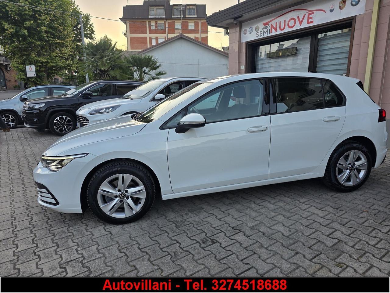 VOLKSWAGEN GOLF 8 2.0 TDI 115 CV DSG FULL NEO PATE