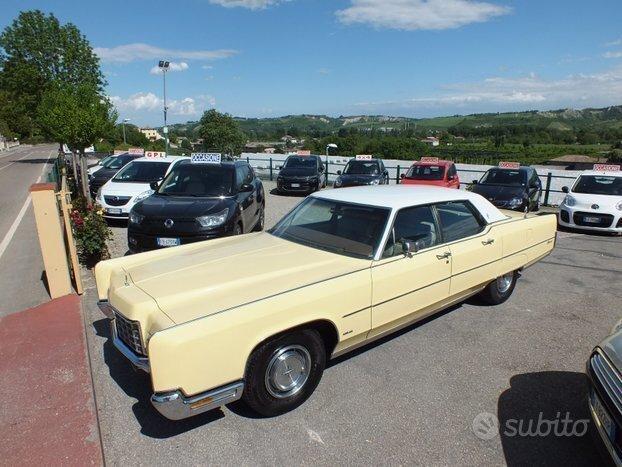 LINCOLN CONTINETAL V8 1972 ASI TARGA ORO