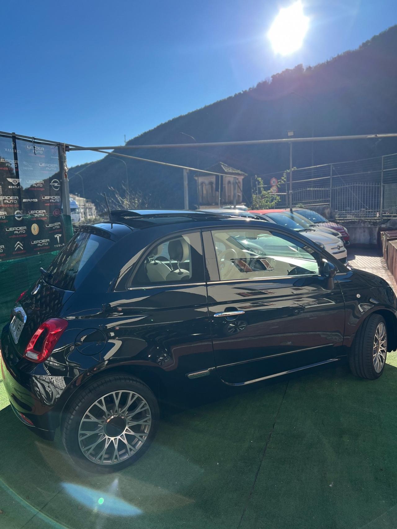 Fiat 500 1.2 69cv Lounge con Tetto Panoramico Apribile