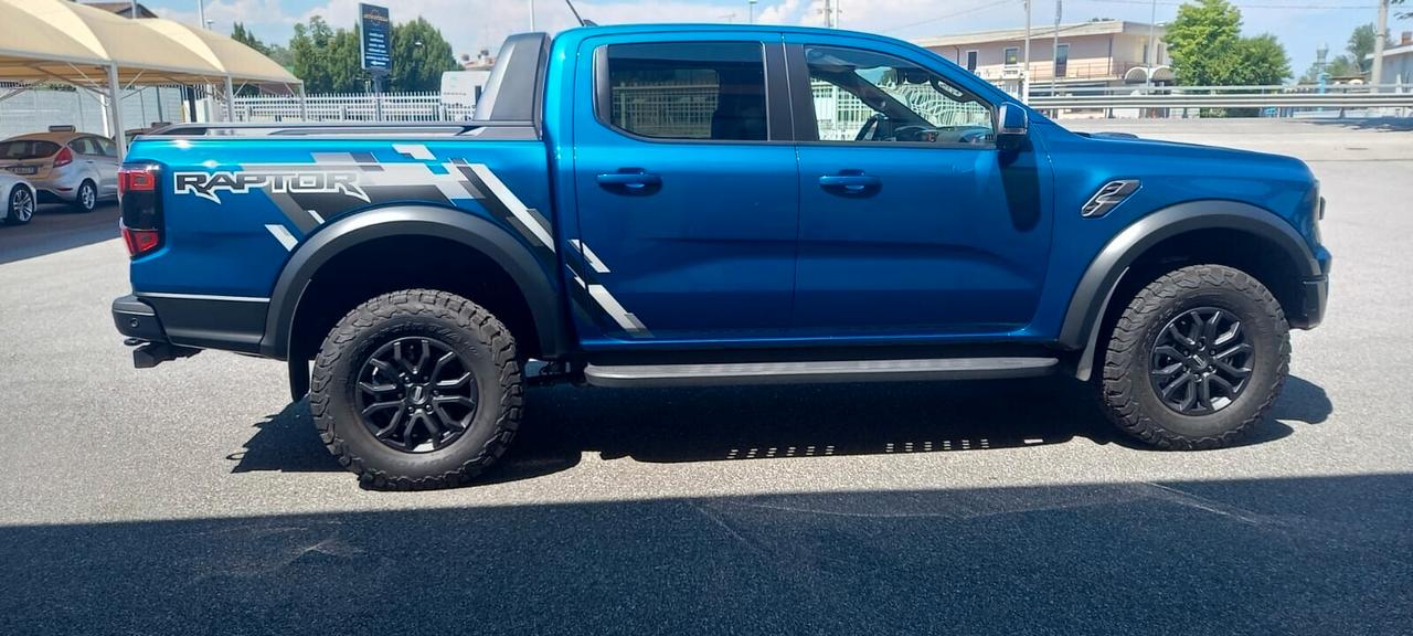 Ford Ranger Raptor Performance CC. 2.000 CV. 210 Ecoblue Turbodiesel Euro 6D 4WD DC 5 Porte 5 Posti Autocarro 1a Imm.ne Nov. 2023 SOLO 11.090 KM..!!!