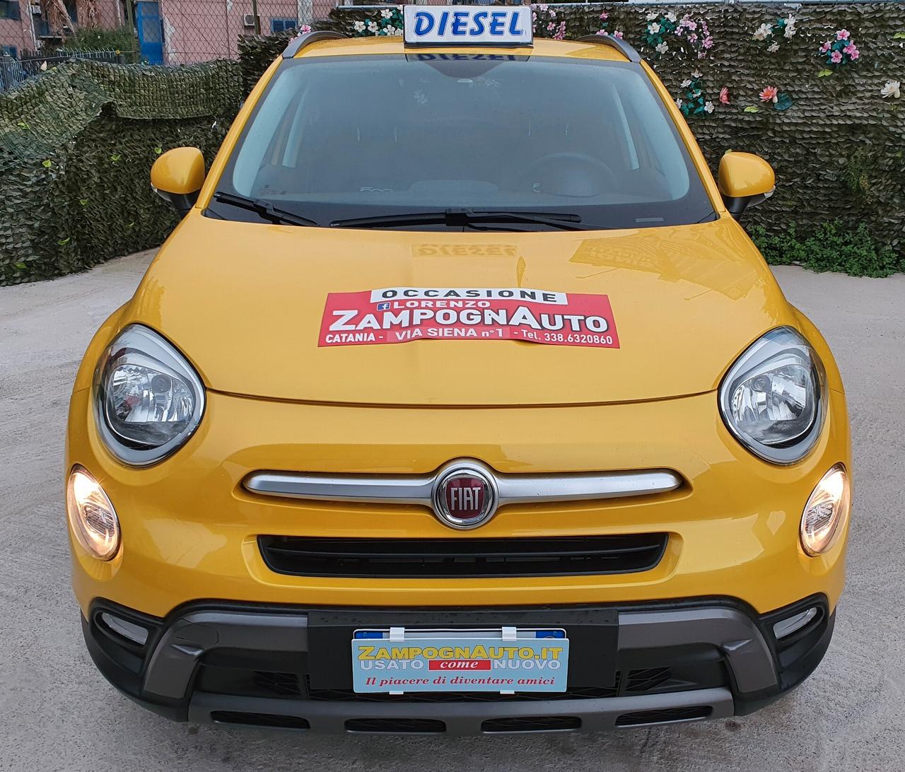 Fiat 500X 2.0 MultiJet 140 CV 4x4 Cross KM CERTIFICATI ZAMPOGNAUTO CT