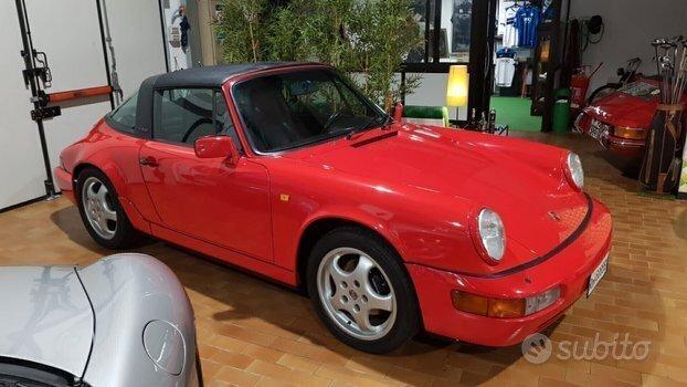 Porsche 911 964 911 Porsche Targa Carrera4 Book service italia