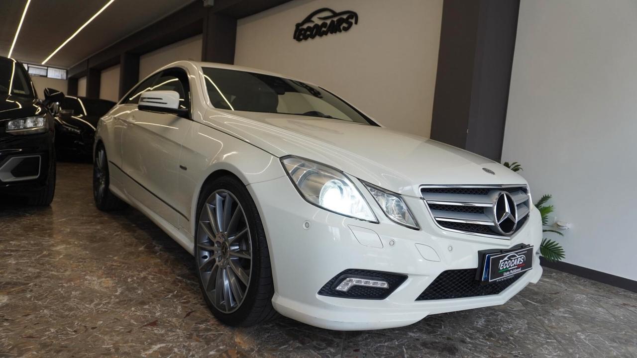 Mercedes E 250 CDI 204cv Coupe' Biturbo Avantgarde AMG 2011
