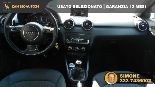 AUDI A1 SPB 1.6 TDI 116 CV Admired+Sline Esterno Cerchi17°