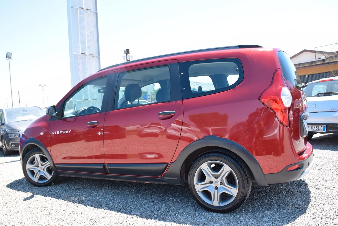 Dacia Lodgy 7 POSTI Stepway 1.5dCi 115CV FULL NAVI SENSORI CRUISE BT