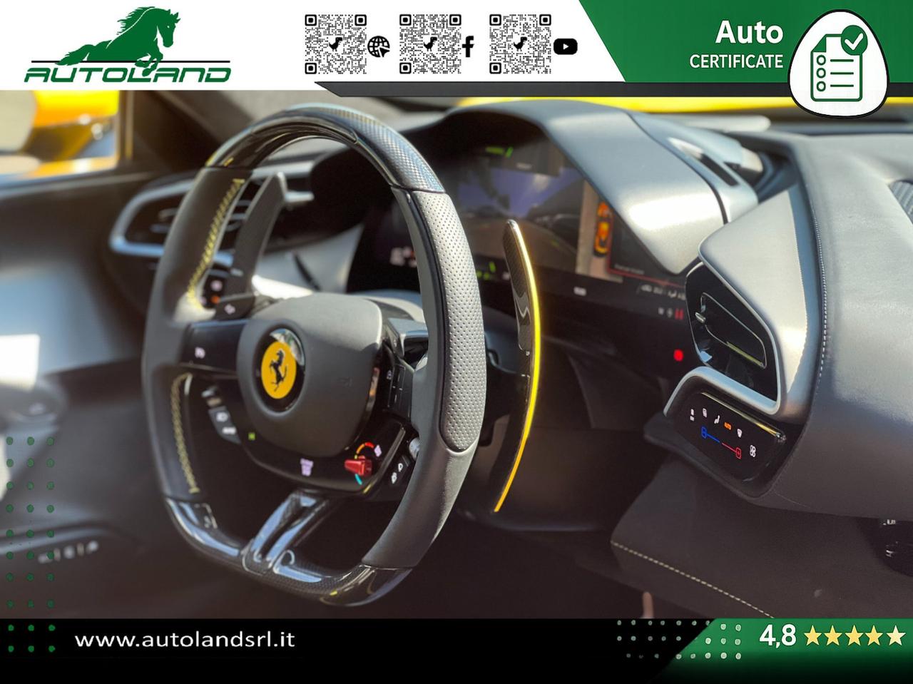 Ferrari 296 GTB Assetto Fiorano UNICO PROPRIETARIO