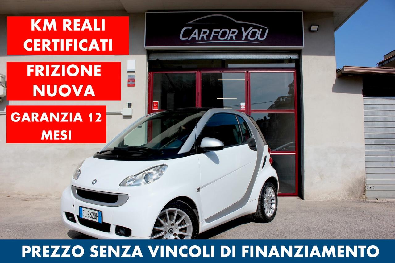 smart forTwo *PREZZO VERO* 1.0 mhd 71cv KM REALI CERTIFICATI FRIZIONE NUOVA TETTO PANORAMICO TAGLIANDATA E GOMMATA GARANZIA 12 MESI