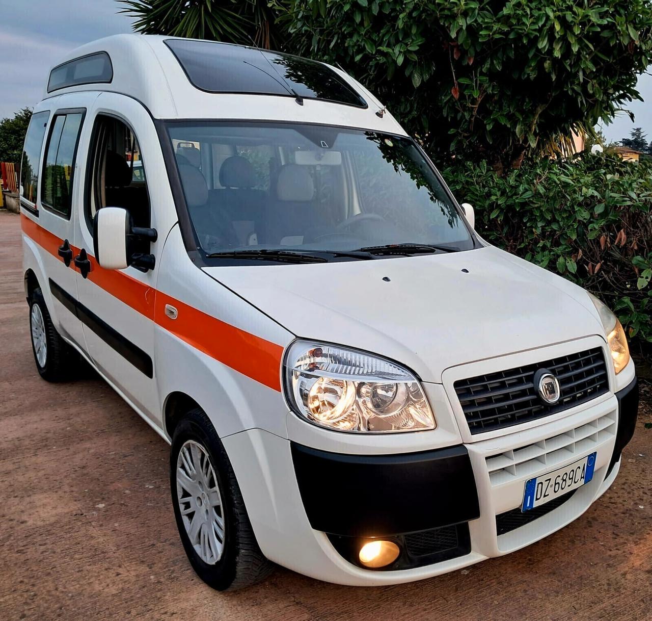 Fiat Doblo Doblò 1.9 120cv TETTO ALTO TRASPORTO DISABILI
