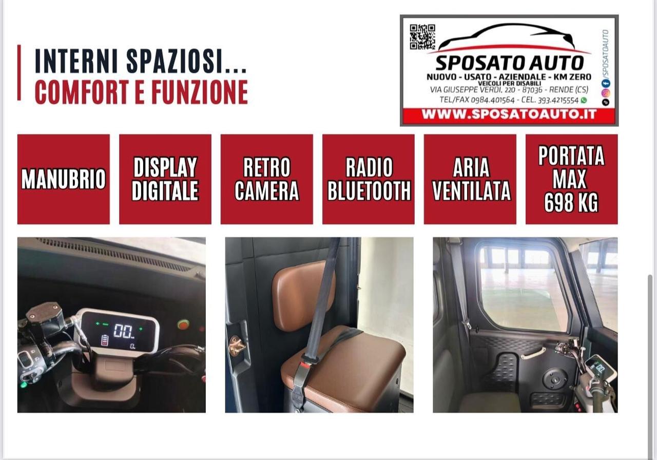 SPOSATO - E-GO - Furgone Elettrico motore 3.000 W