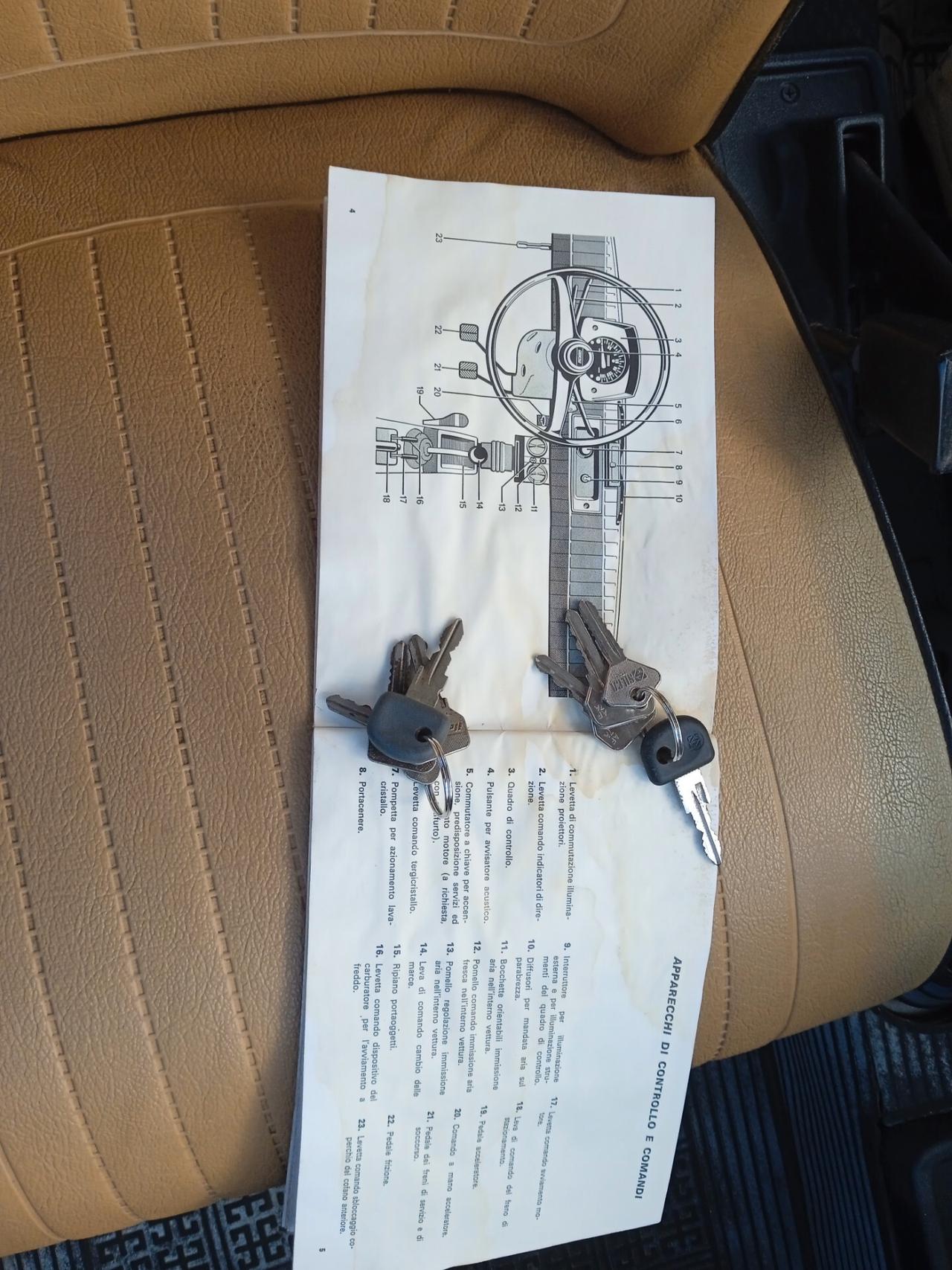 Fiat 126 primissima serie conservata