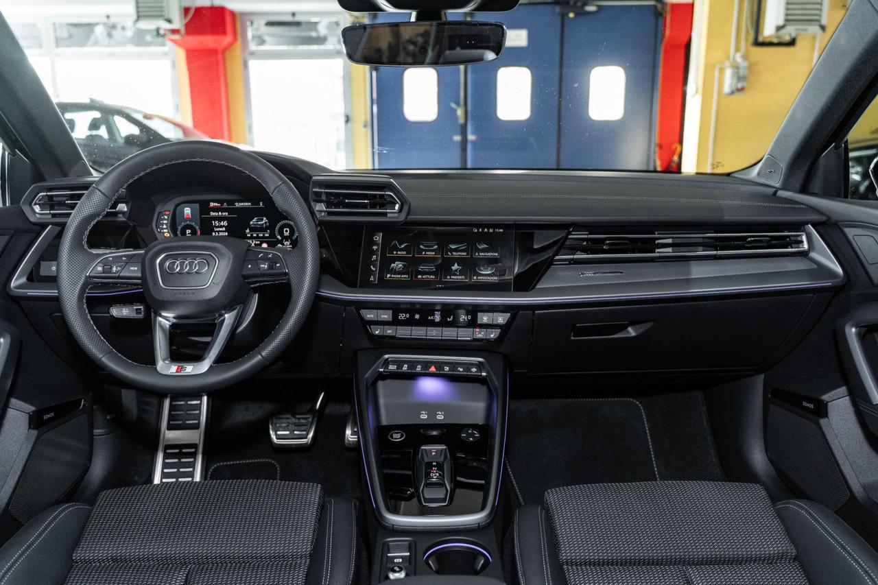 Audi A3 Sportback 1.5 tfsi mhev S line edition 150cv s-tronic