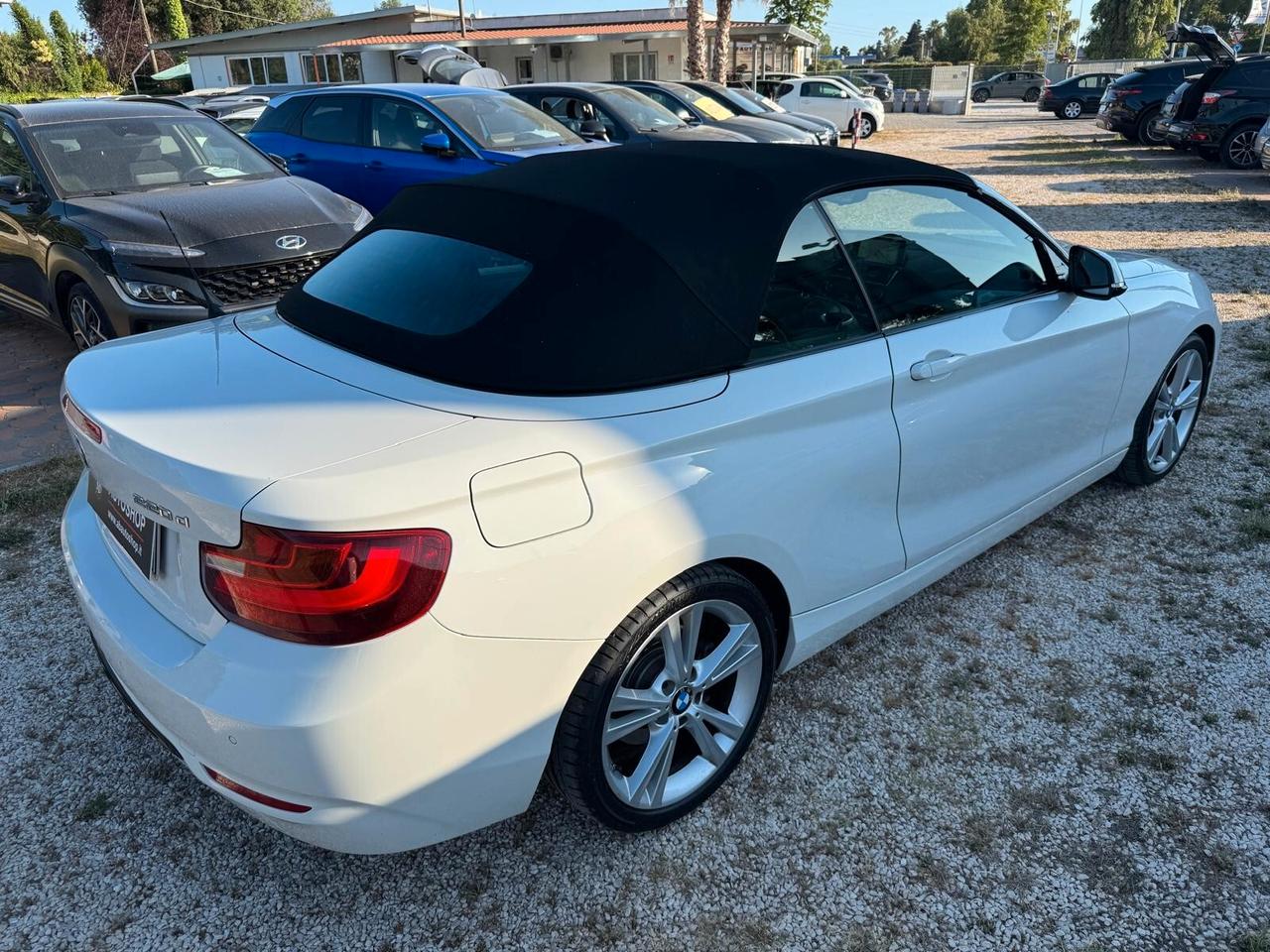 BMW - Serie 2 Cabrio - 220d Cabrio Sport - FINANZIABILE - PERMUTE