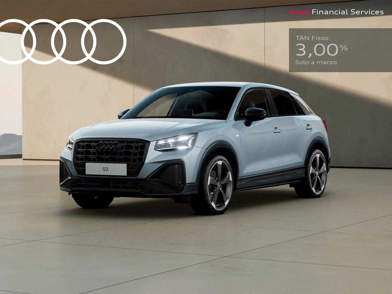 Audi Q2 35 2.0 tdi identity black s-tronic